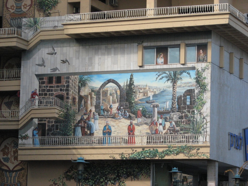 טבריה – ציורי קיר
